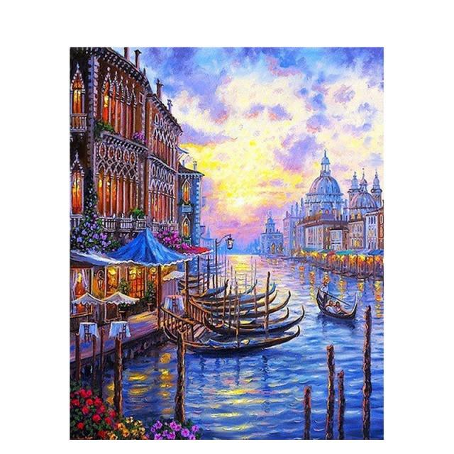 Paint By Numbers Italy Kits For Adults