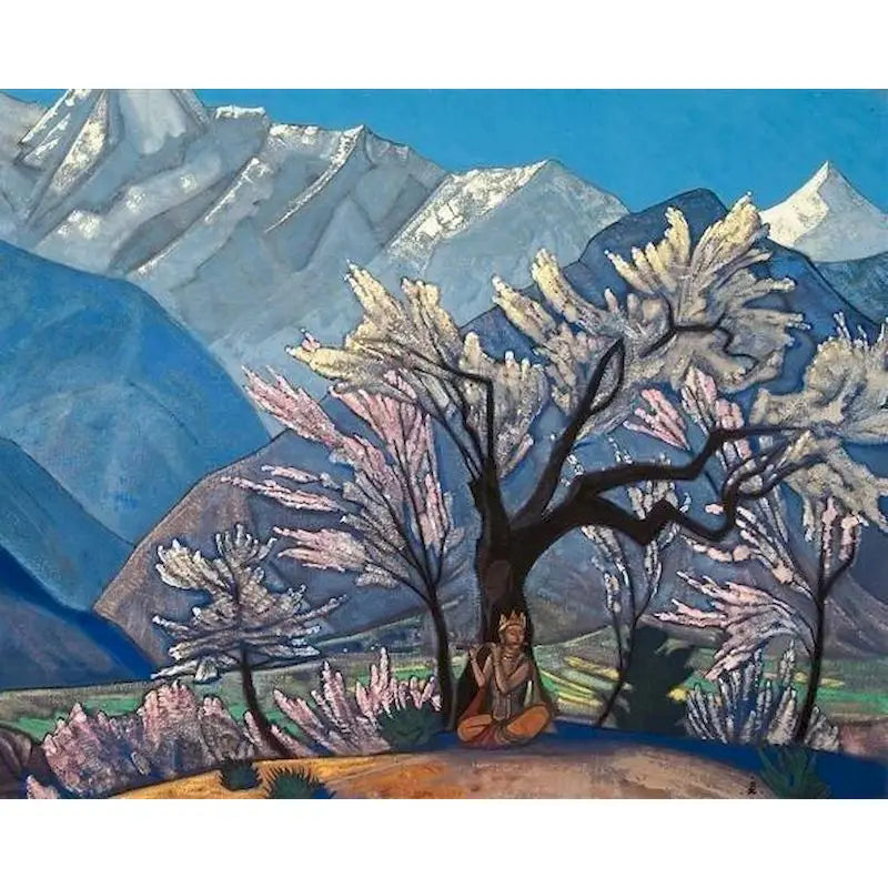 Krishna By Nicholas Roerich Art Paint by Numbers