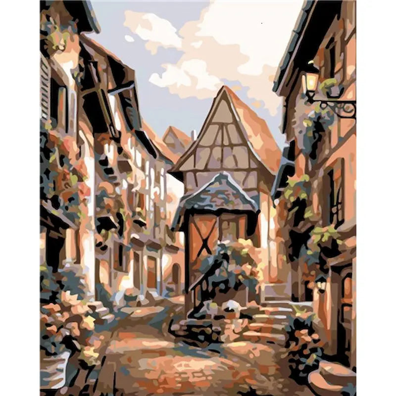 Traditional European House Paint by Numbers