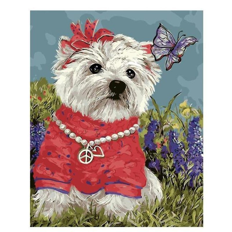 Paint By Numbers Poodle