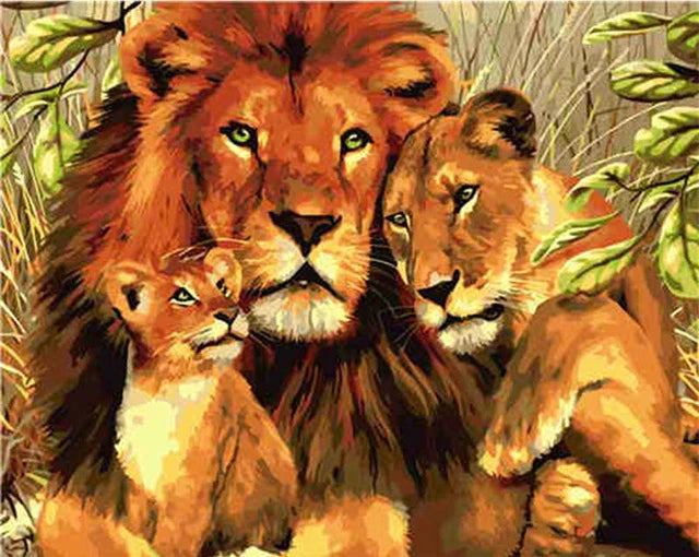 Lion Family