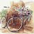 Bicycle Flower Planter Paint by Numbers 