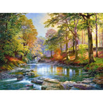 Nature Paradise Landscape Paint by Numbers 