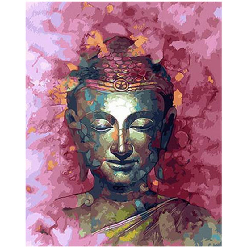 Paint By Numbers Pink Buddha