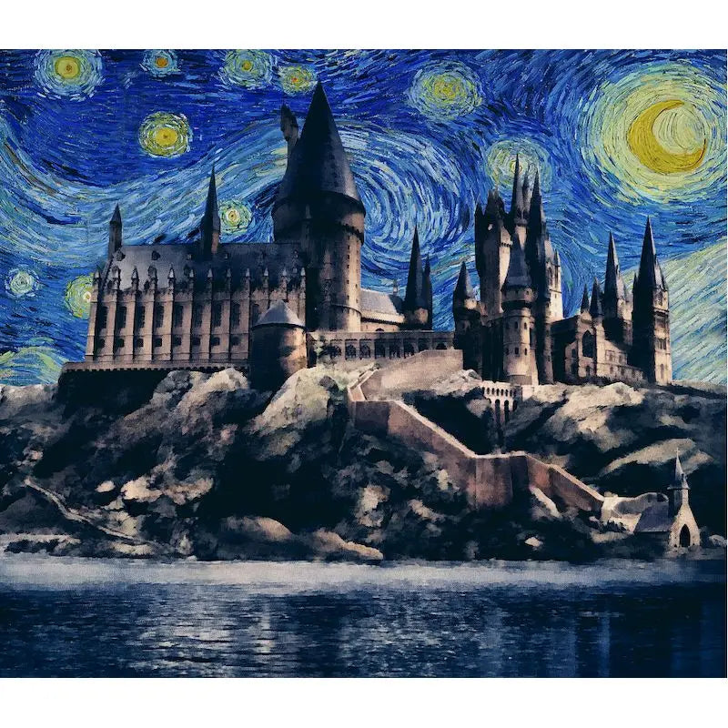 Hogwarts Enchanted Castle Paint by Numbers 