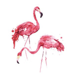 Paint By Numbers Abstract Flamingo