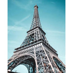 Au Pied De La Tour Eiffel - Paint By Numbers Paris