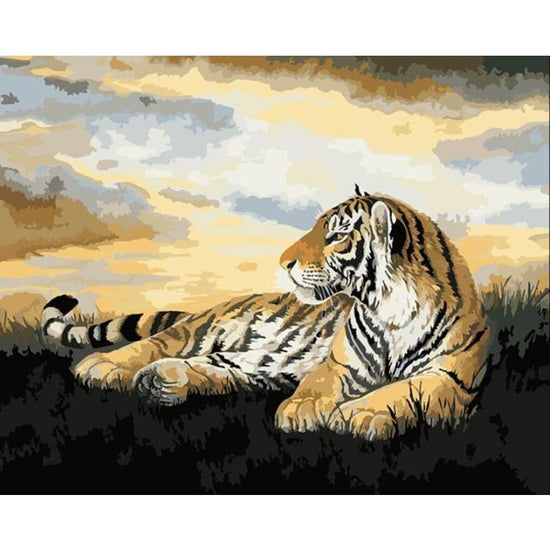 Paint By Numbers Giant Tiger