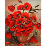 Painting By Numbers Poppies