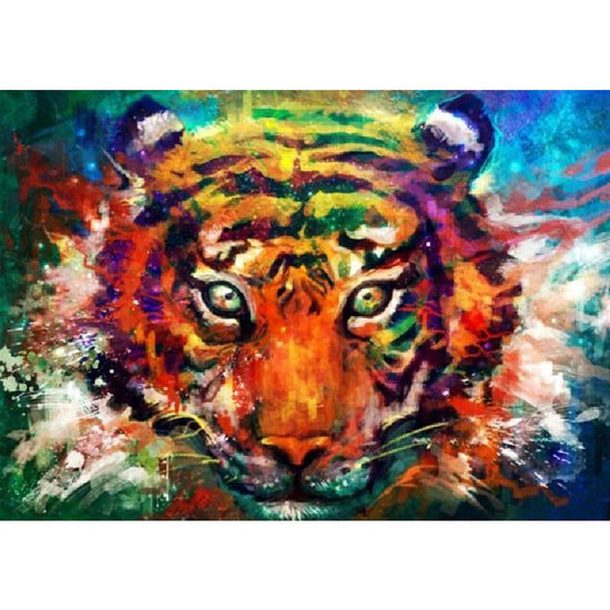 Reeves Paint By Numbers Tiger