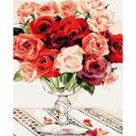 Drawing Flower Bouquet - Paint By Numbers Flowers