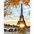 Paint By Numbers Eiffel Tower Daybreak