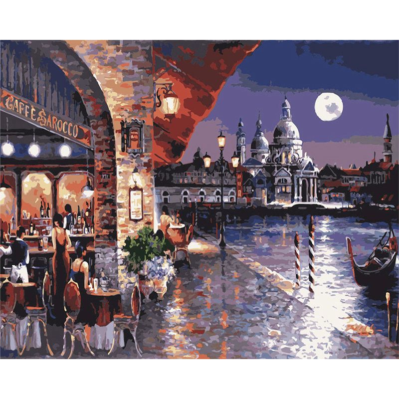 Venice Night Paint By Numbers