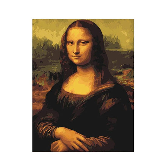 Paint By Numbers Mona Lisa