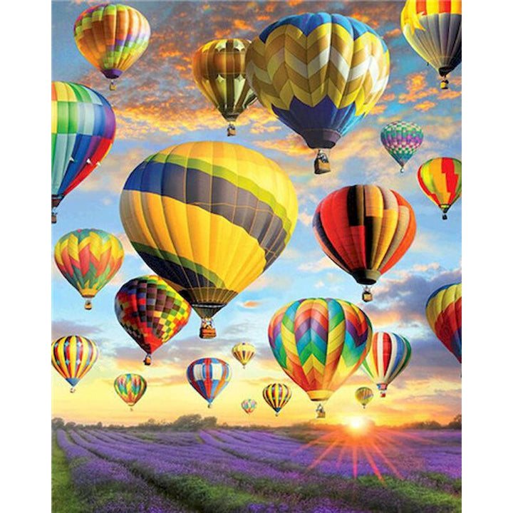 Hot Air Balloon Paint By Number