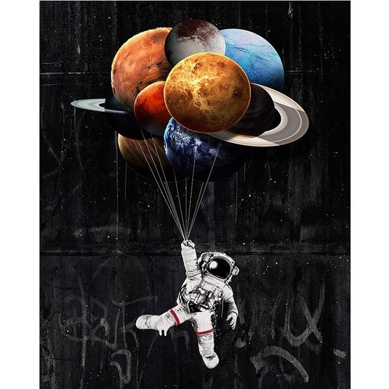 Paint By Numbers Astronaut