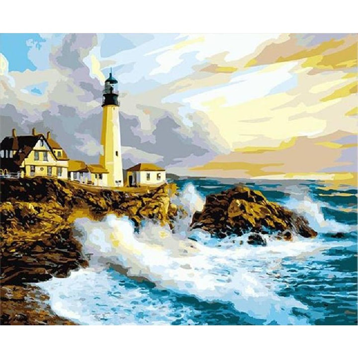 Paint By Numbers Lighthouse
