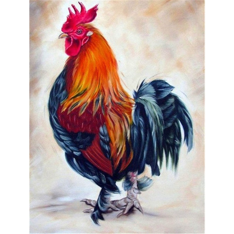 Paint By Numbers Proud Rooster