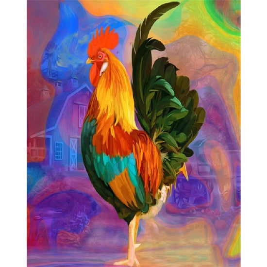 Paint By Numbers Reeves Rooster
