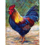 Paint By Numbers Rooster Drawing