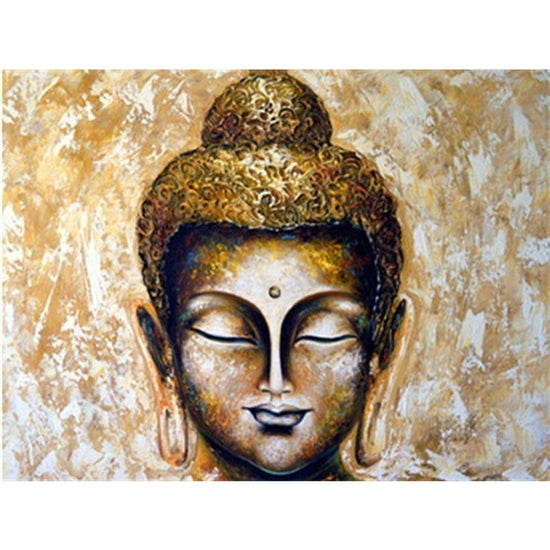 Paint By Numbers Vintage Head Buddha