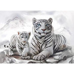 White Tiger Paint By Numbers
