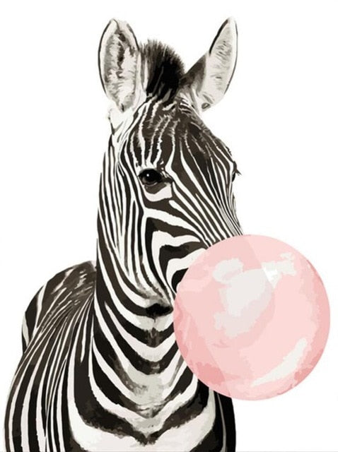 Zebra Bubble Gum