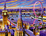 Paint By Numbers London Skyline