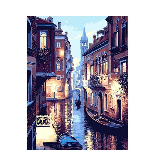 Paint By Numbers Venice Night