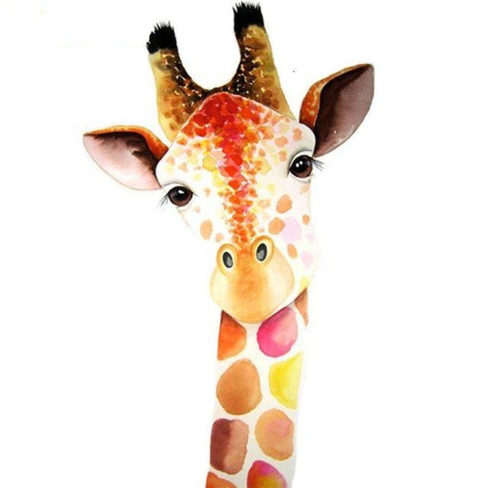 Paint By Numbers Giraffe