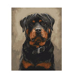 Paint By Number Rottweiler