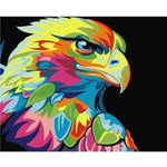 Paint By Numbers Colorful Eagle