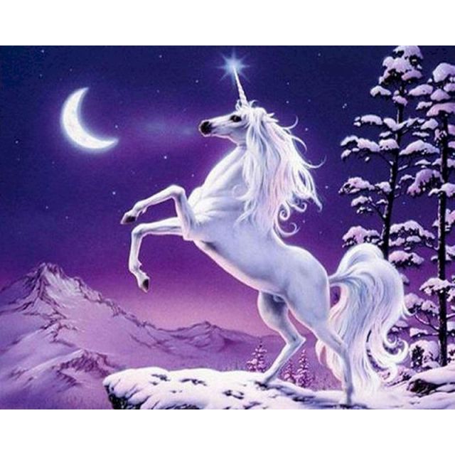 Magical Unicorn Paint By Numbers