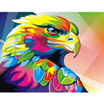 Multicolor Eagle - Paint By Numbers Eagle