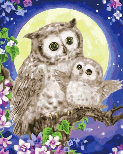 Owl And Her Baby