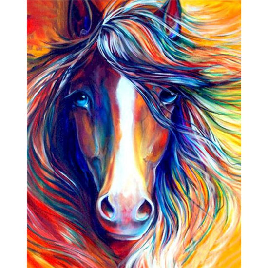 Horse Head Paint By Numbers