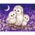 Painting By Numbers Owl Trio