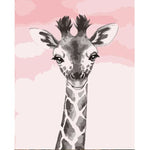Giraffeau - Paint By Numbers Giraffe