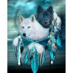 Wolf Dream Catcher Paint By Numbers