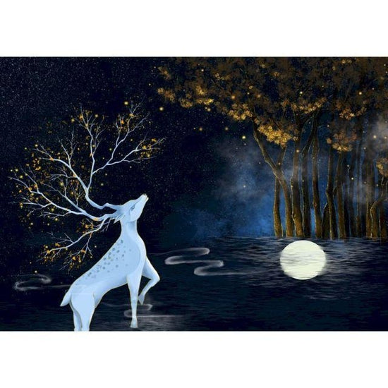 Paint By Numbers Magic White Deer