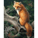 Fox And The Fern Paint By Numbers
