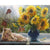 Paint By Numbers Sunflowers And Cat