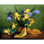 Blue And Yellow Flowers - Paint By Numbers Flowers