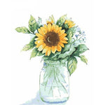 Little Bouquet Of Sunflowers - Paint By Numbers Sunflowers