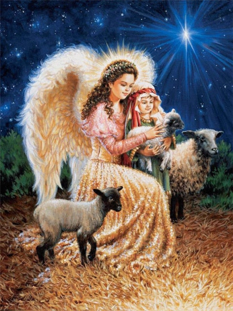 Angel With Shepherd