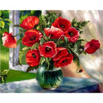 Poppies Painting By Numbers